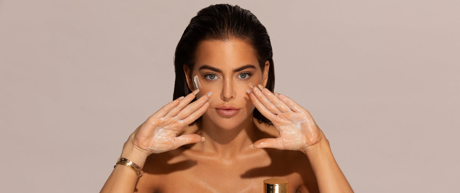 How should you cleanse your face?