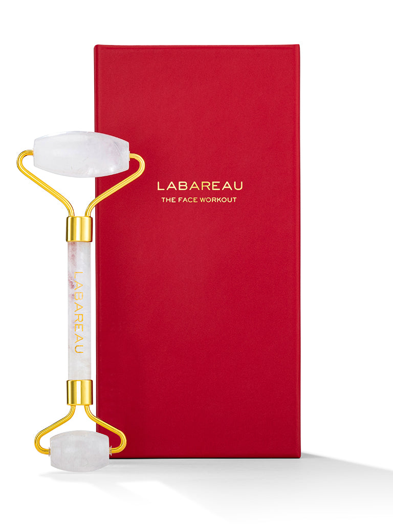 The Labareau facial roller improves blood circulation and removes toxins. Decreases puffiness around the eyes.